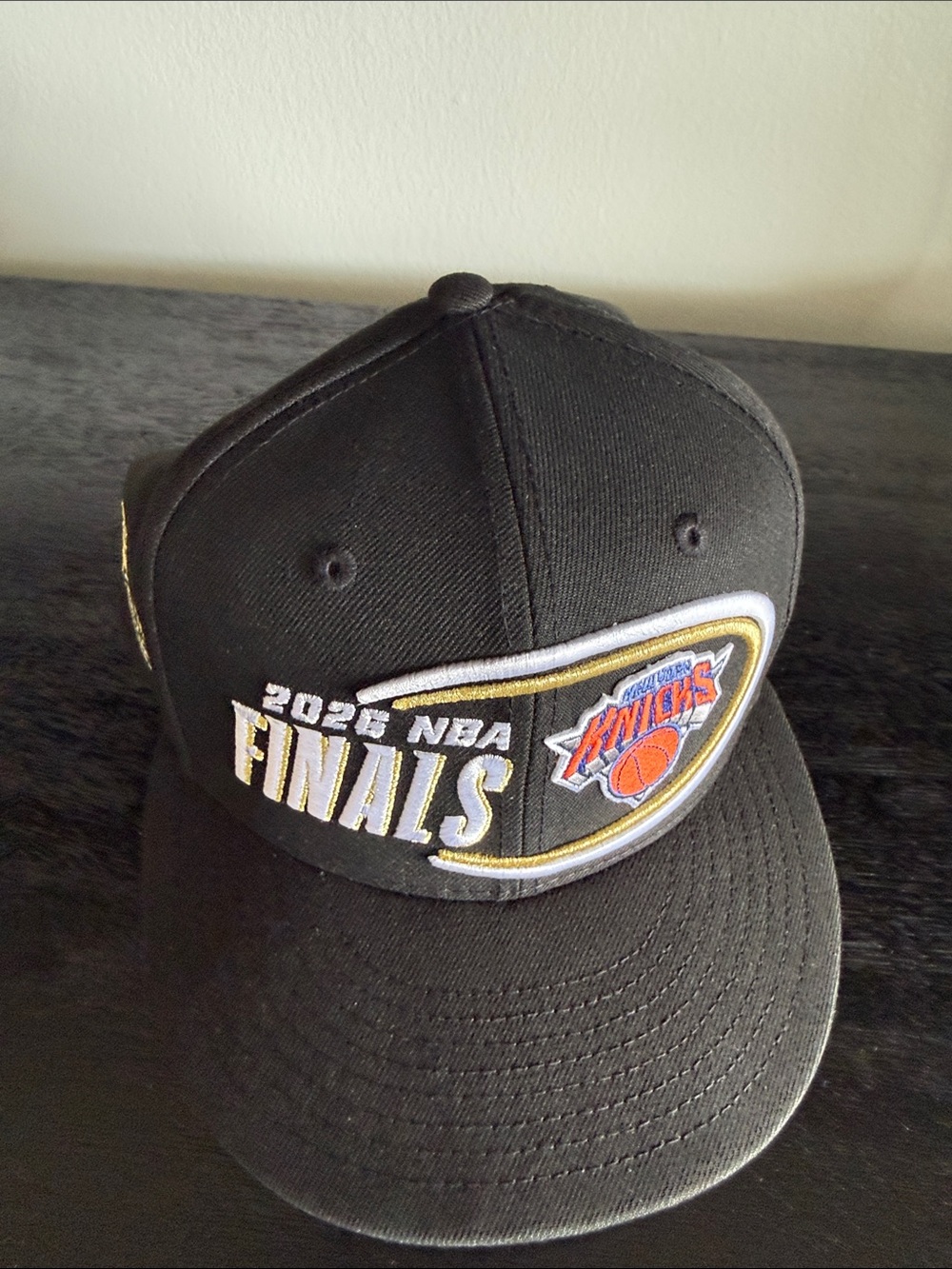New Era Black Knicks 2026 NBA Finals Snapback - Picture 8 of 8